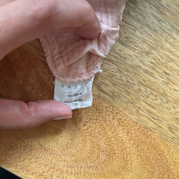 Hatch - The beach pant, pink, maternity size 2 - Picture 5 of 6